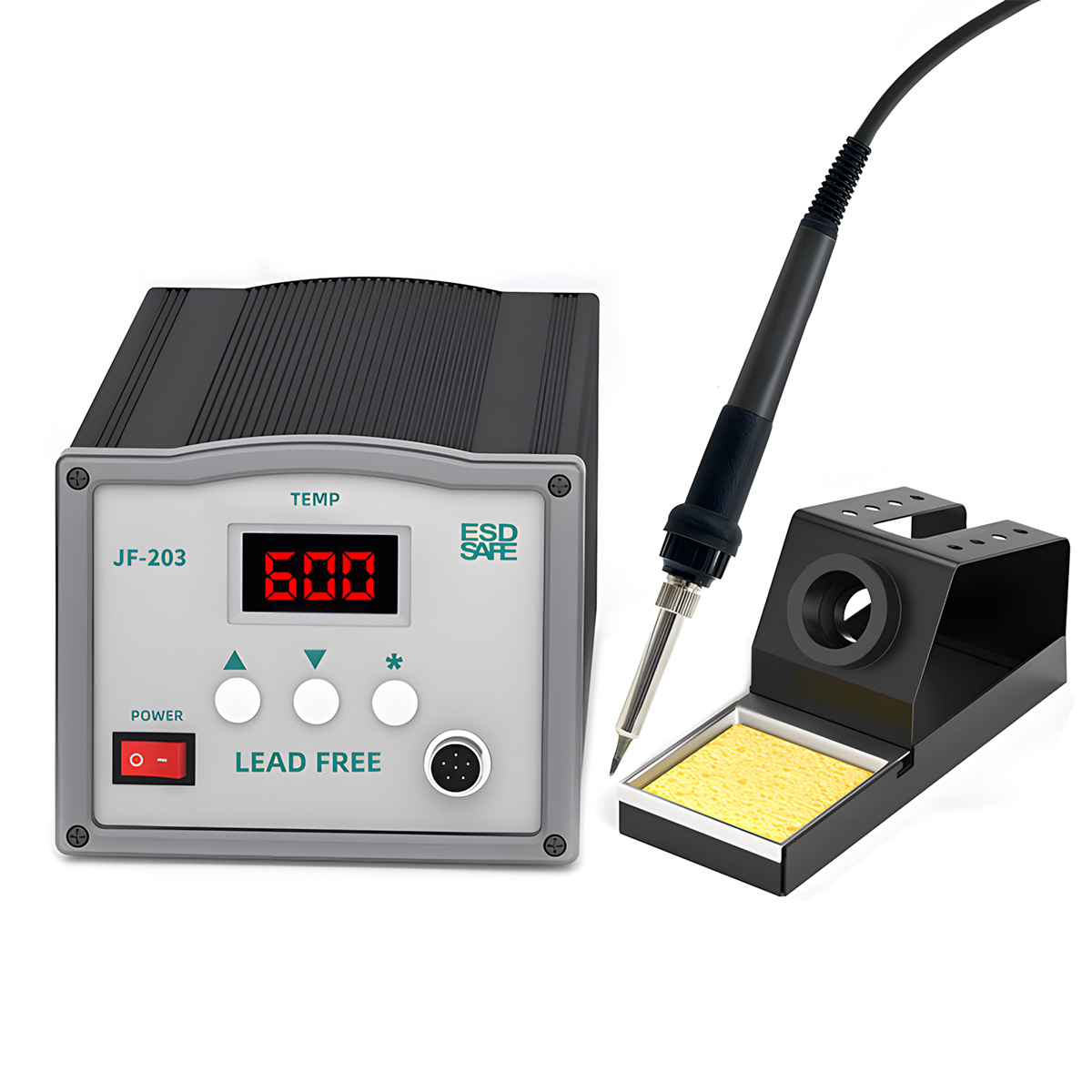 High-frequency induction soldering station