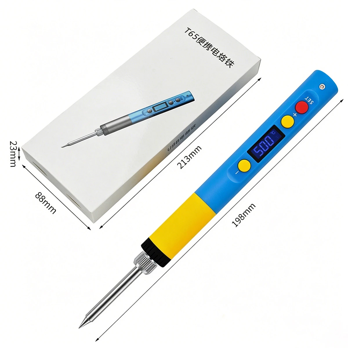 T65 Smart Soldering Iron with Type-C port