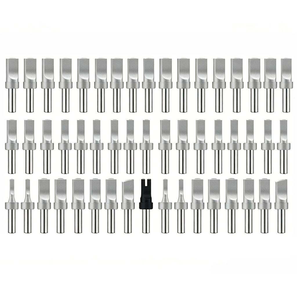 Chisel soldering tip detail
