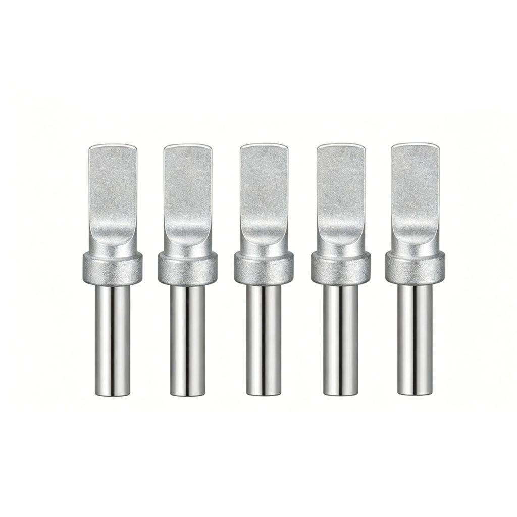 Chisel soldering tip detail