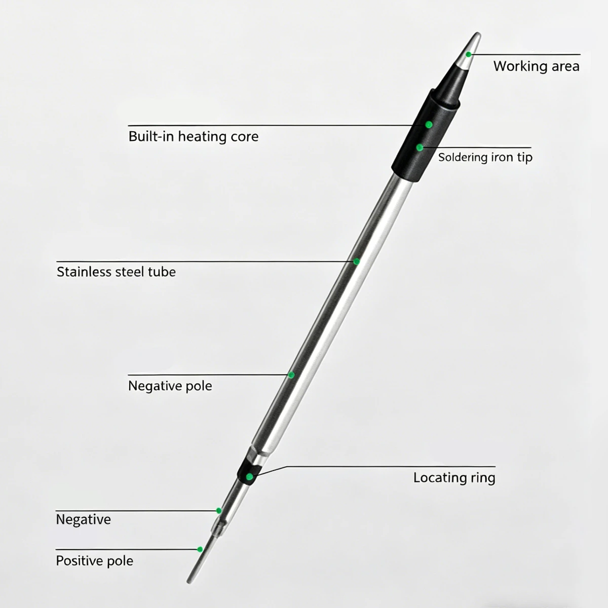USB soldering iron heating core 5133/5134