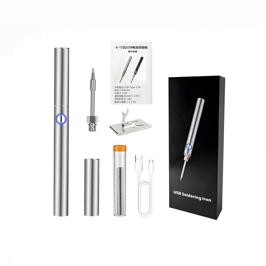 USB-C soldering iron detail