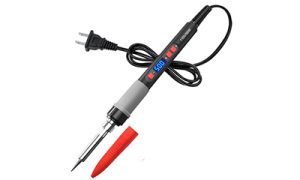 Yougu cat soldering iron with blue handle