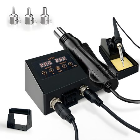 XH36 Digital 2-in-1 Soldering Station & Hot Air Gun