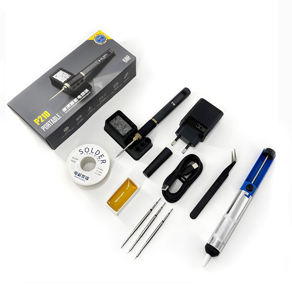 Smart C210 soldering iron detail