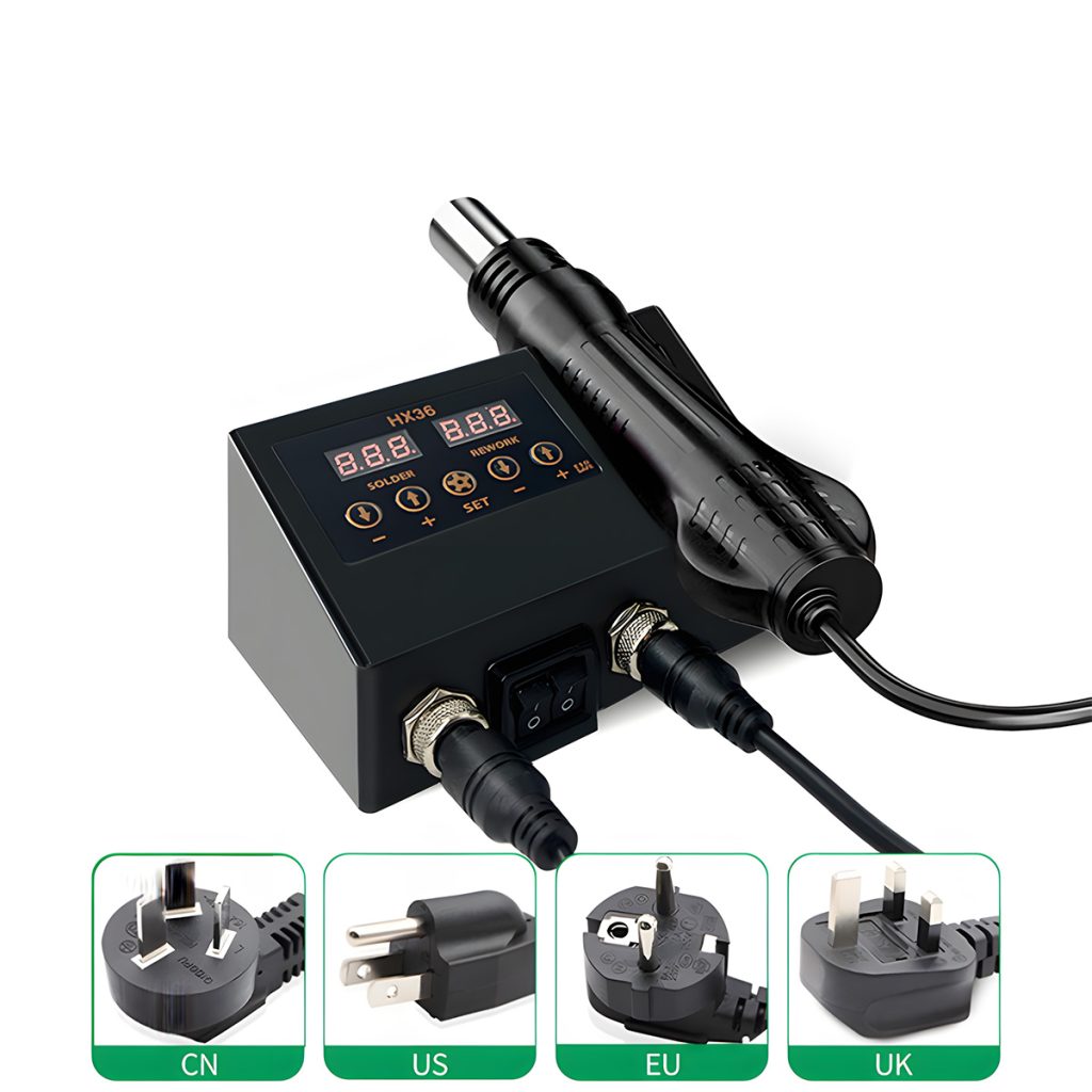 XH36 soldering station detail